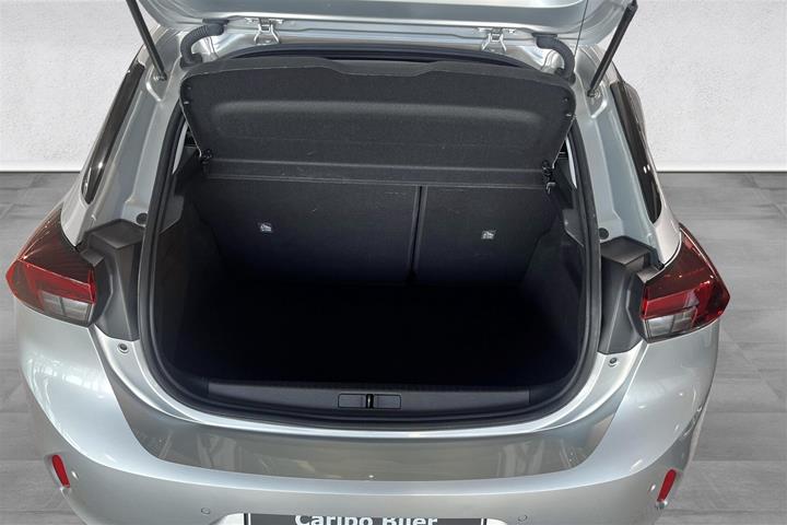 Sølv Opel Corsa-e fra 2023