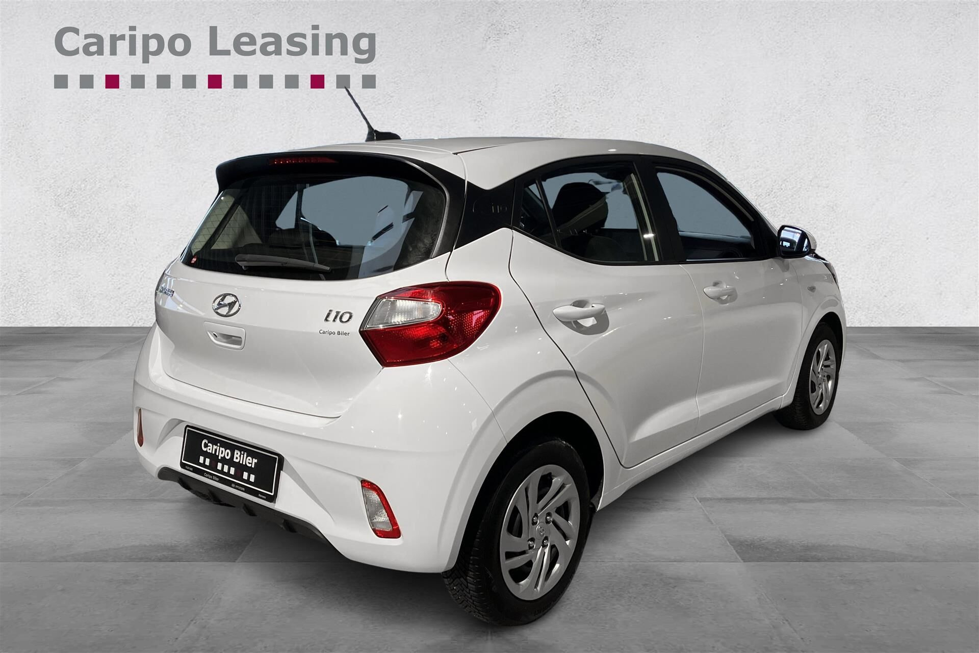 Hvid Hyundai i10 fra 2023