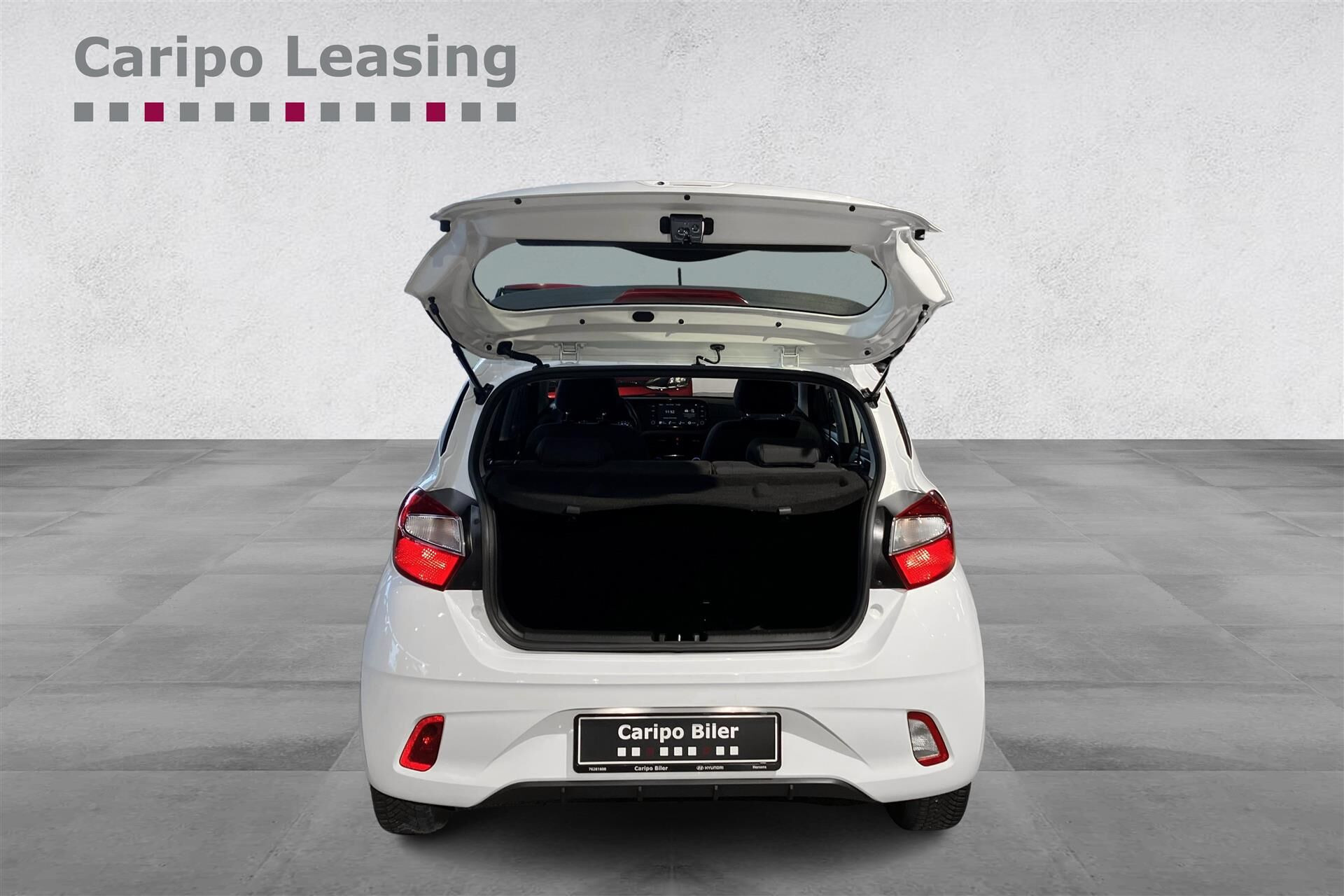 Hvid Hyundai i10 fra 2023
