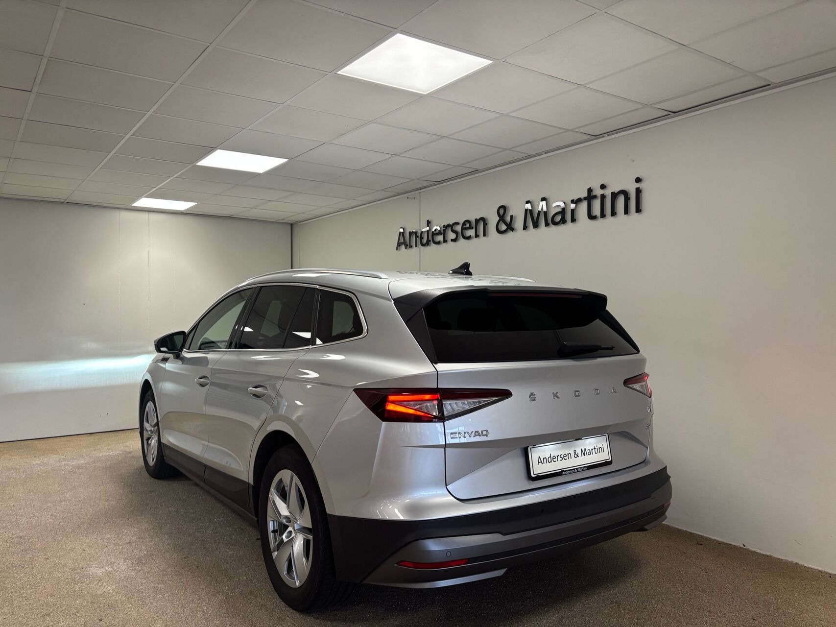Sølv Skoda Enyaq fra 2023