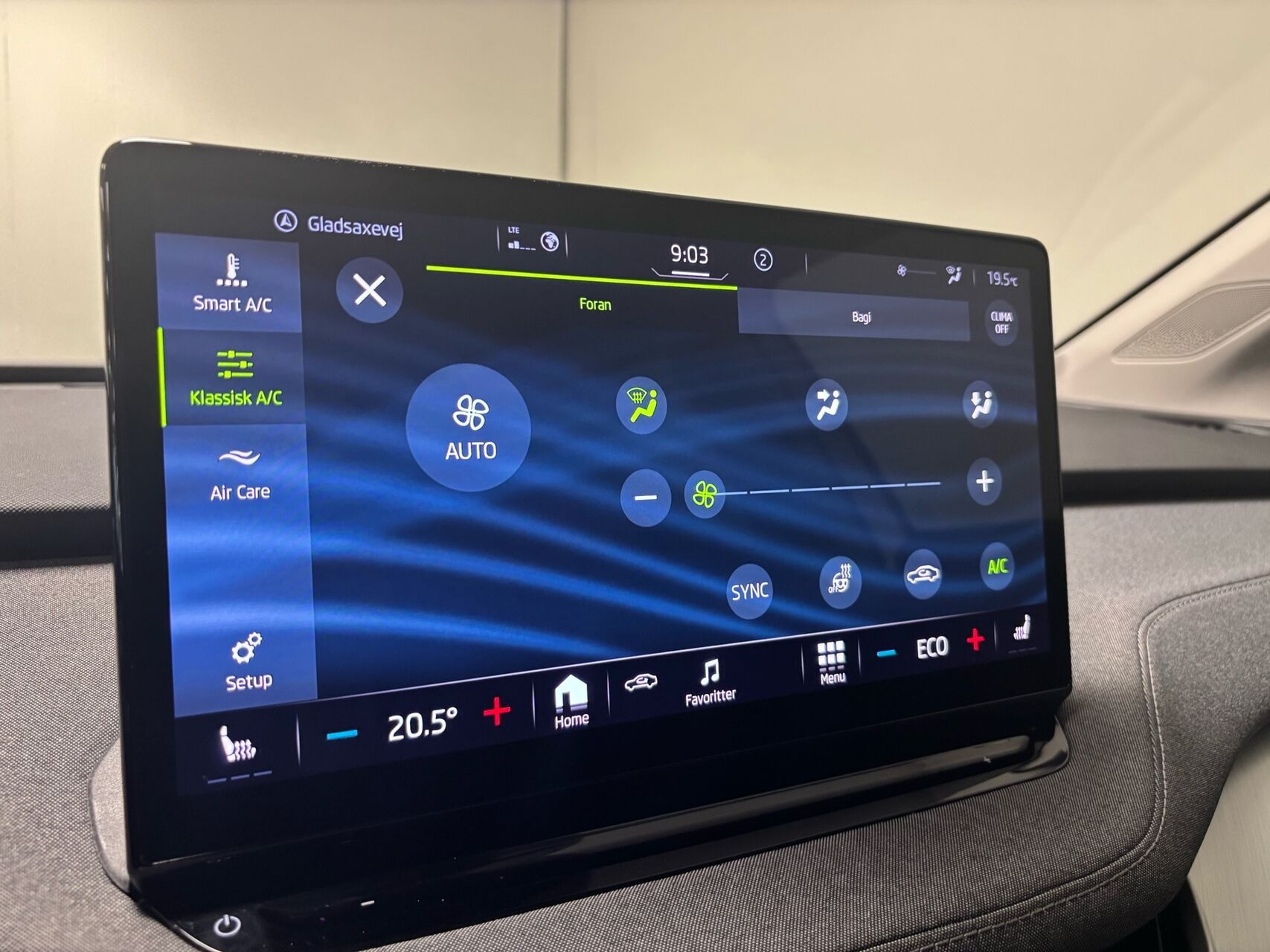 Sølv Skoda Enyaq fra 2023
