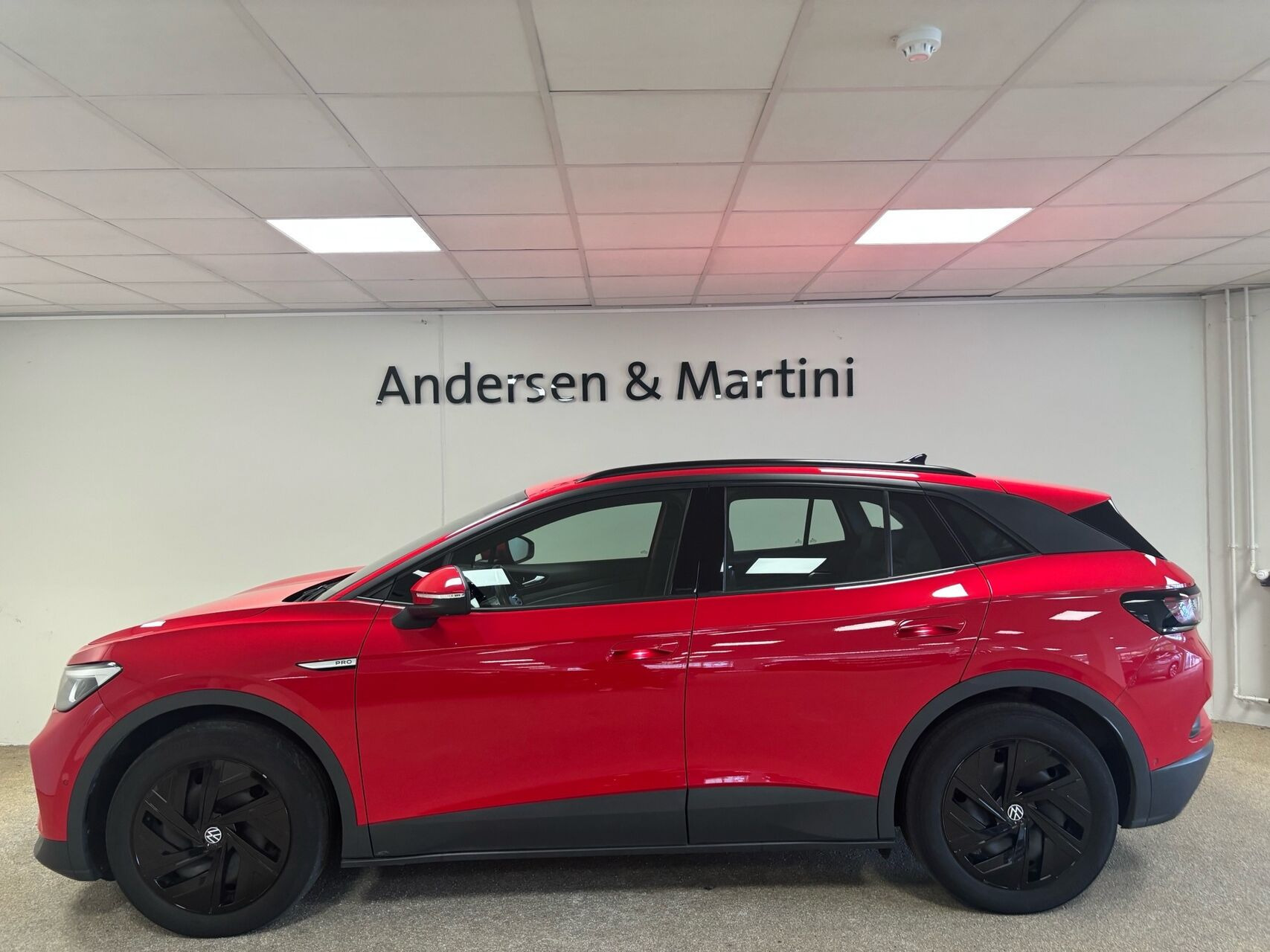 Rød VW ID.4 fra 2023