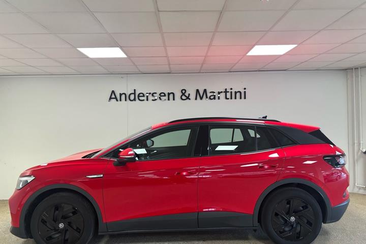 Rød VW ID.4 fra 2023