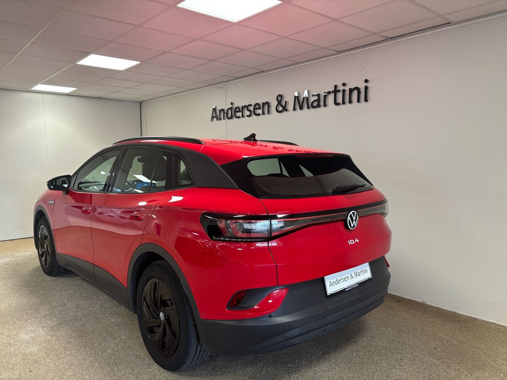 Rød VW ID.4 fra 2023