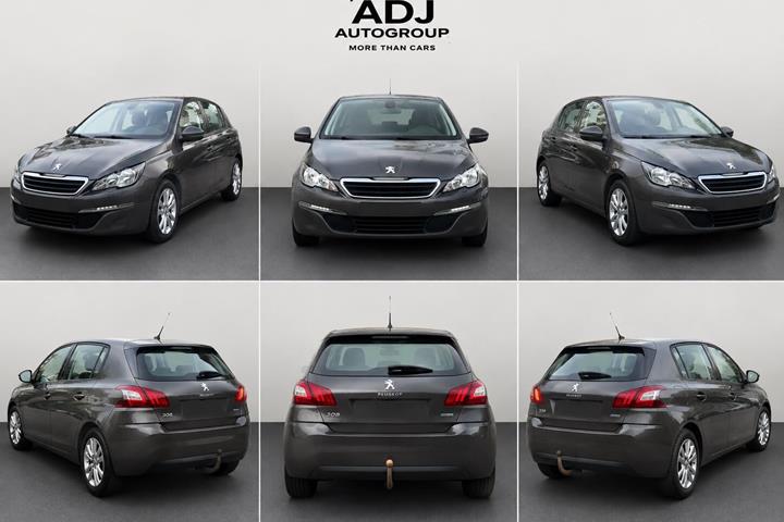 Grå Peugeot 308 fra 2016