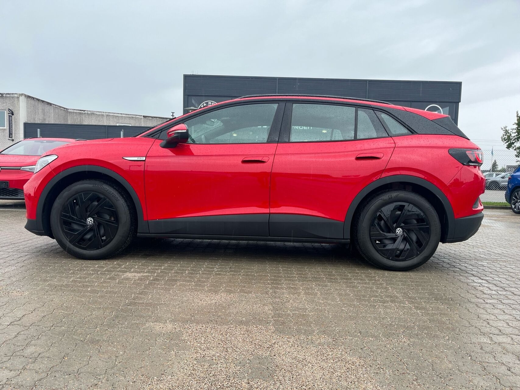 Rød VW ID.4 fra 2023