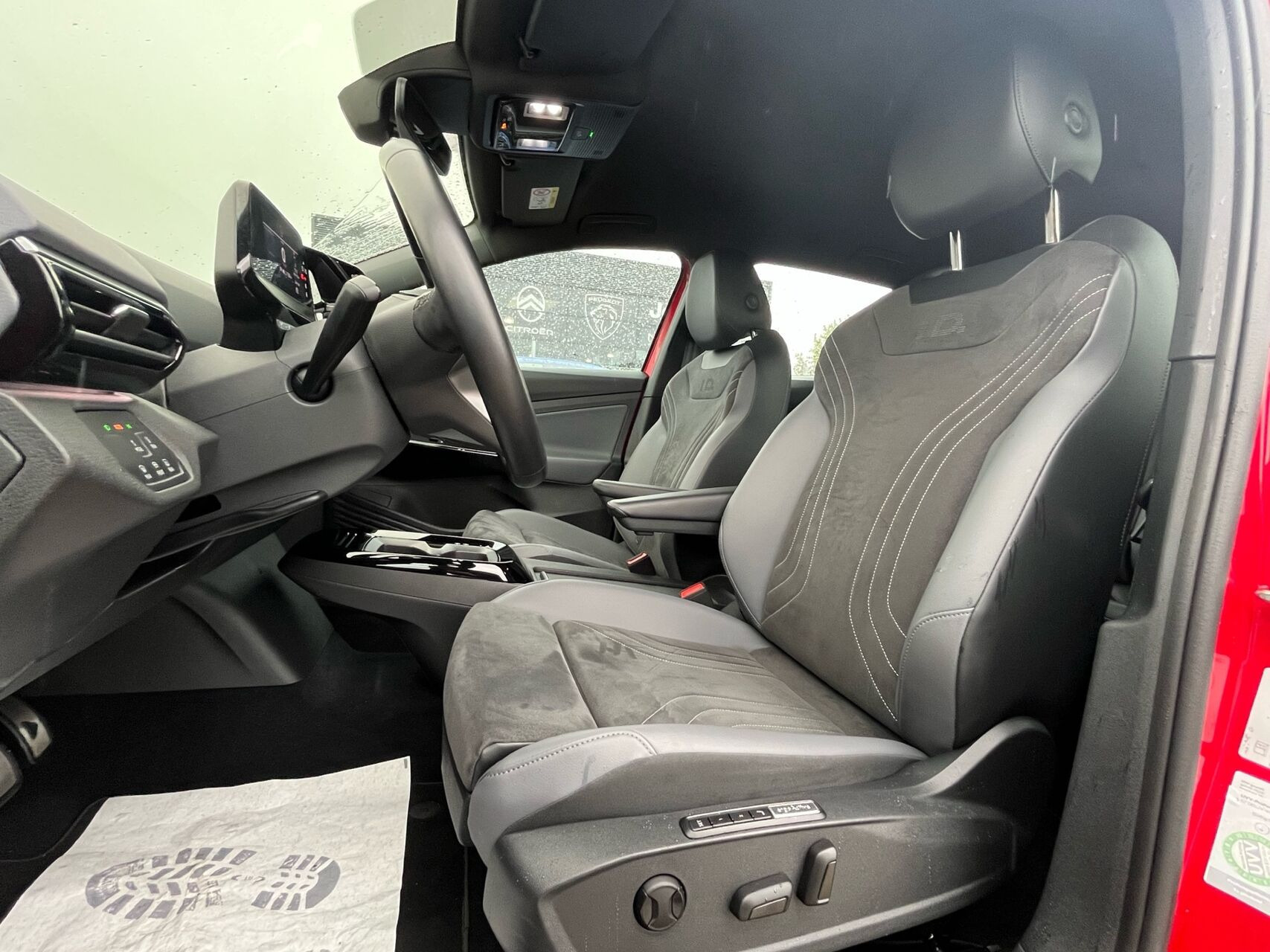 Rød VW ID.4 fra 2023