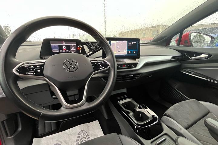 Rød VW ID.4 fra 2023