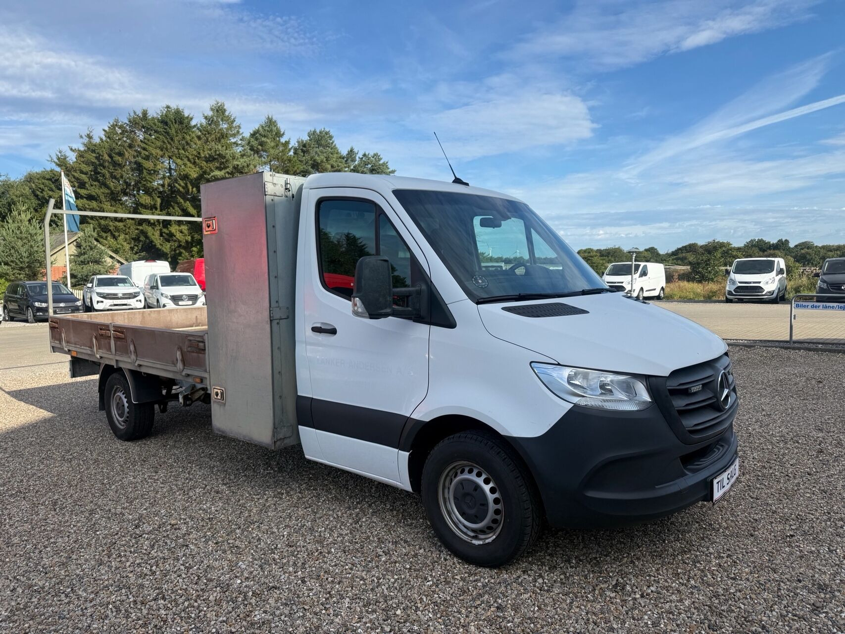 Hvid Mercedes Sprinter fra 2020