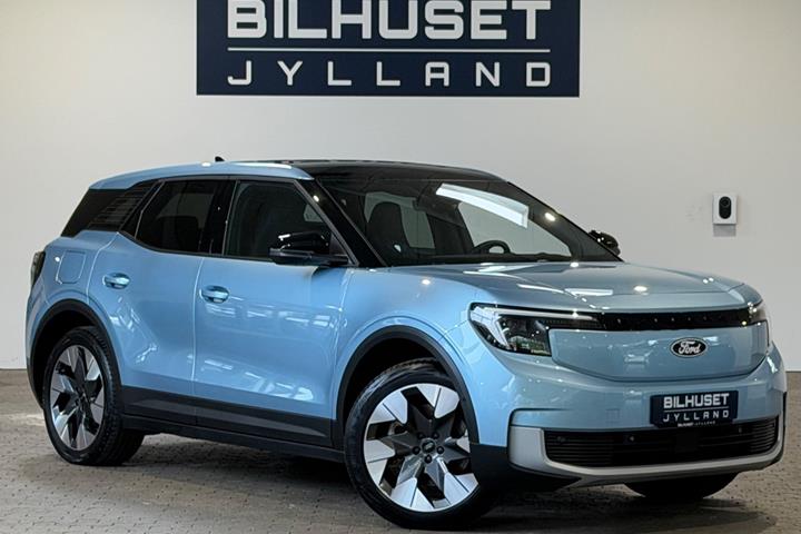 Blå Ford Explorer fra 2025
