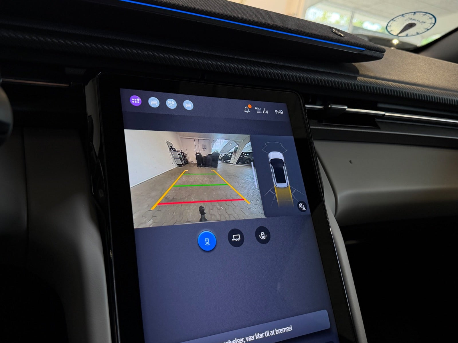 Blå Ford Explorer fra 2025