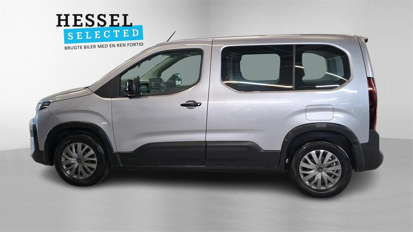 Sølv Peugeot e-Rifter fra 2025