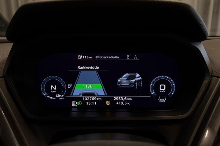 Hvid Audi Q4 e-tron fra 2022