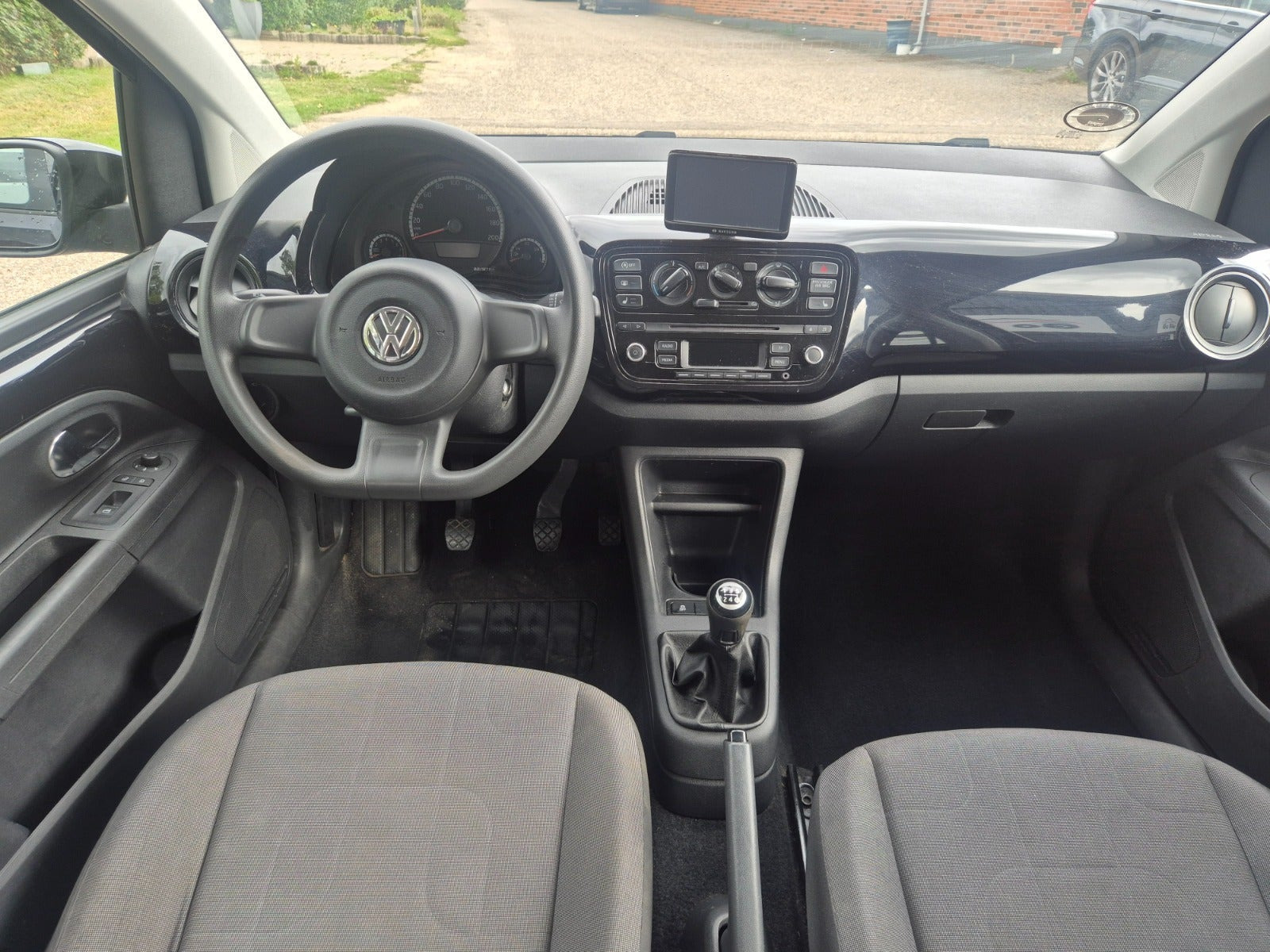 Grøn VW UP! fra 2013