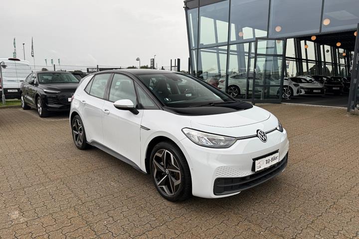Hvid VW ID.3 fra 2023