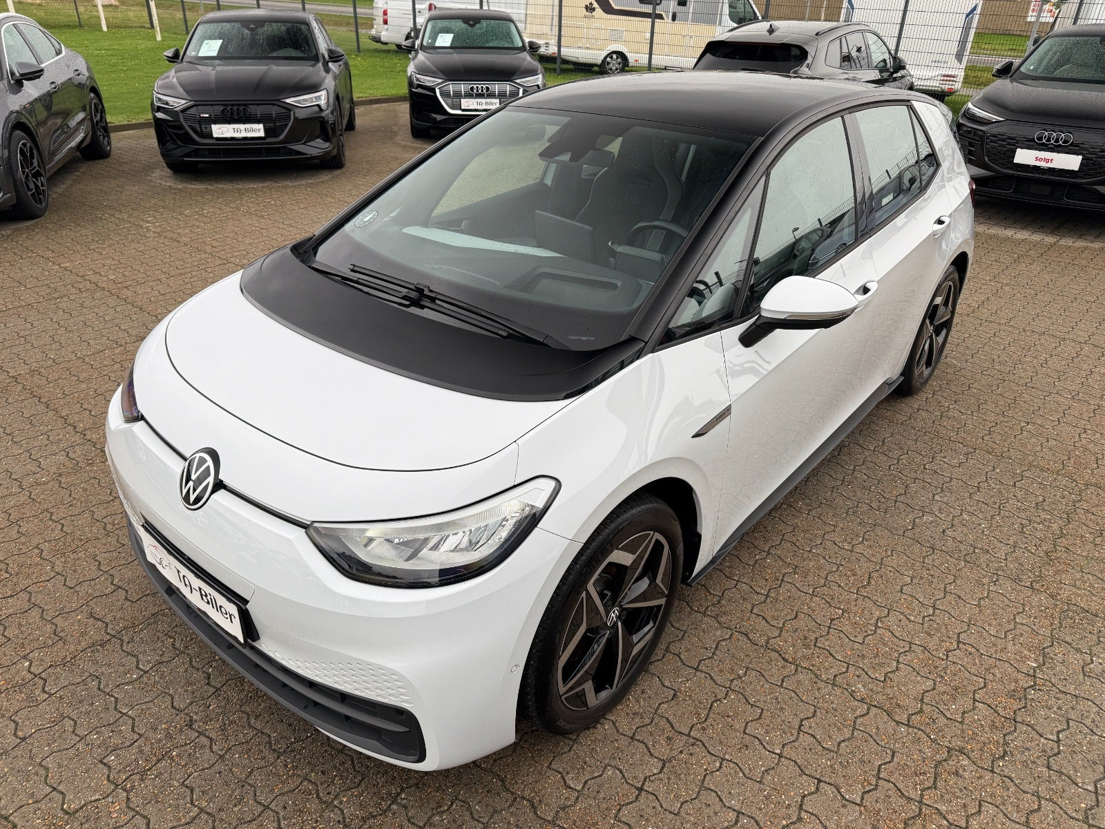 Hvid VW ID.3 fra 2023