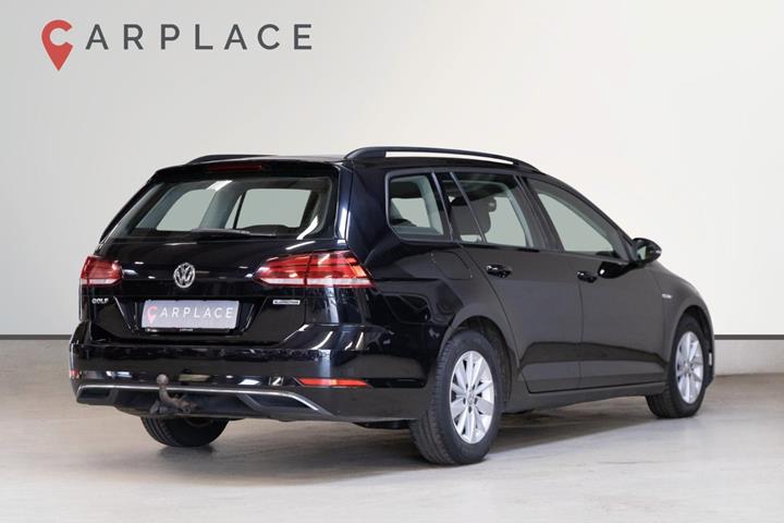 Sort VW Golf VII fra 2020