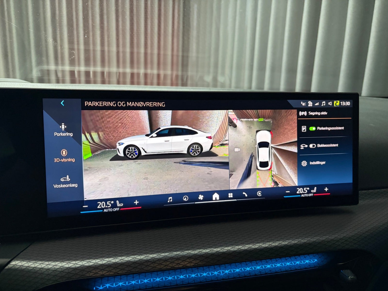 Rød BMW i4 fra 2025