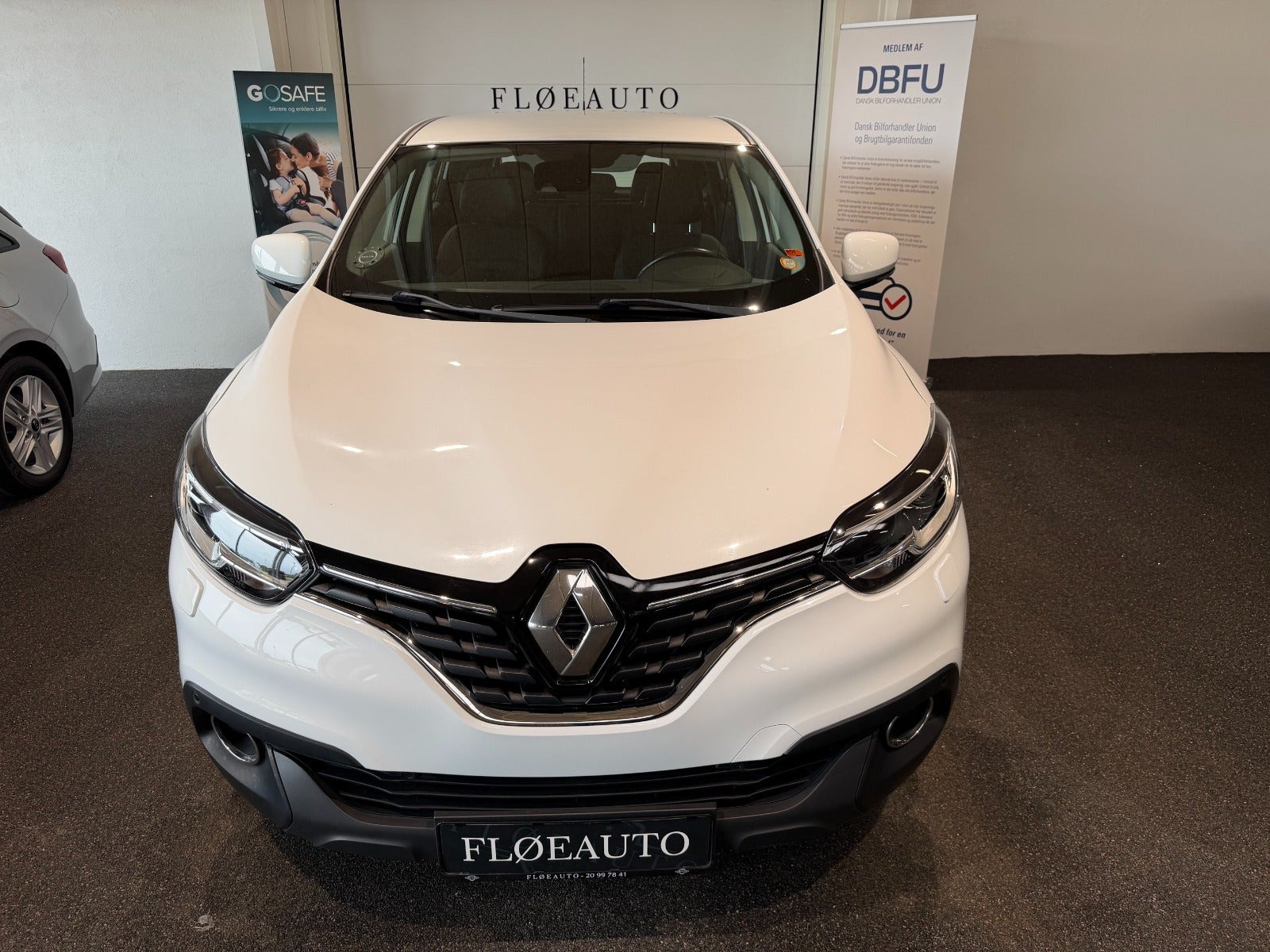 Hvid Renault Kadjar fra 2016