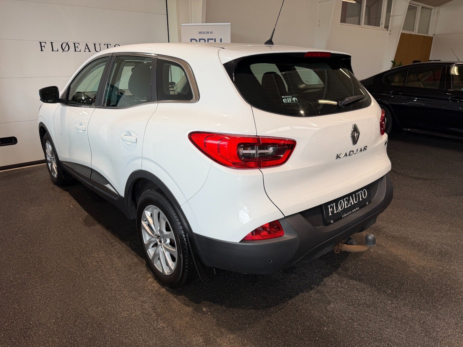 Hvid Renault Kadjar fra 2016