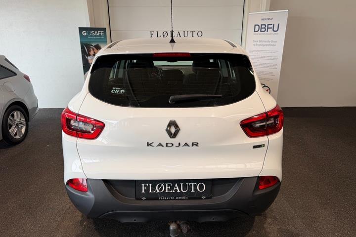 Hvid Renault Kadjar fra 2016