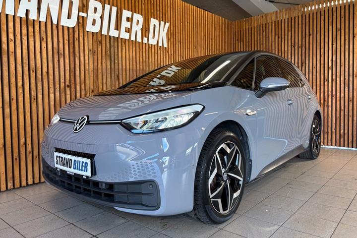 Grå VW ID.3 fra 2023