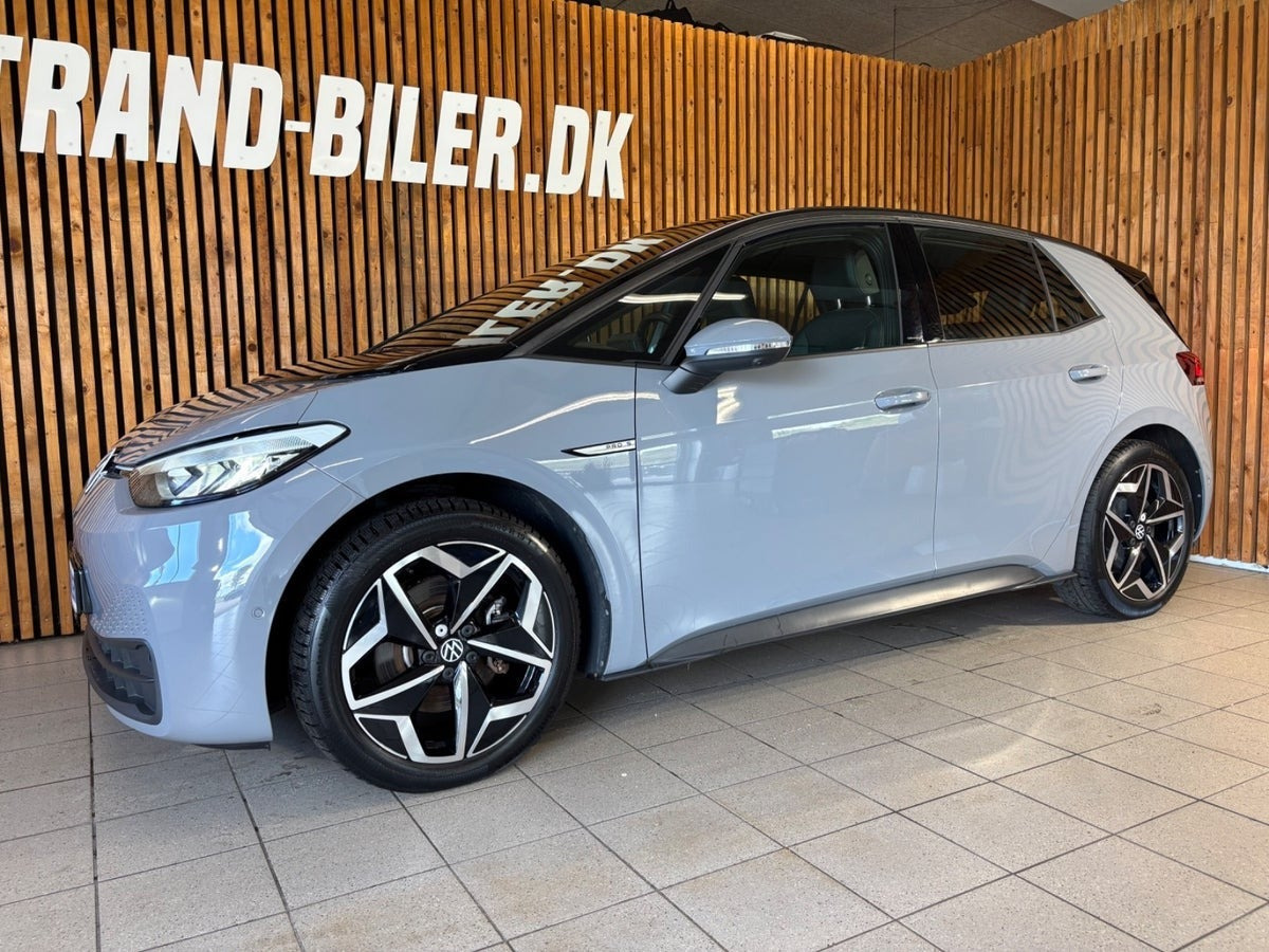 Grå VW ID.3 fra 2023