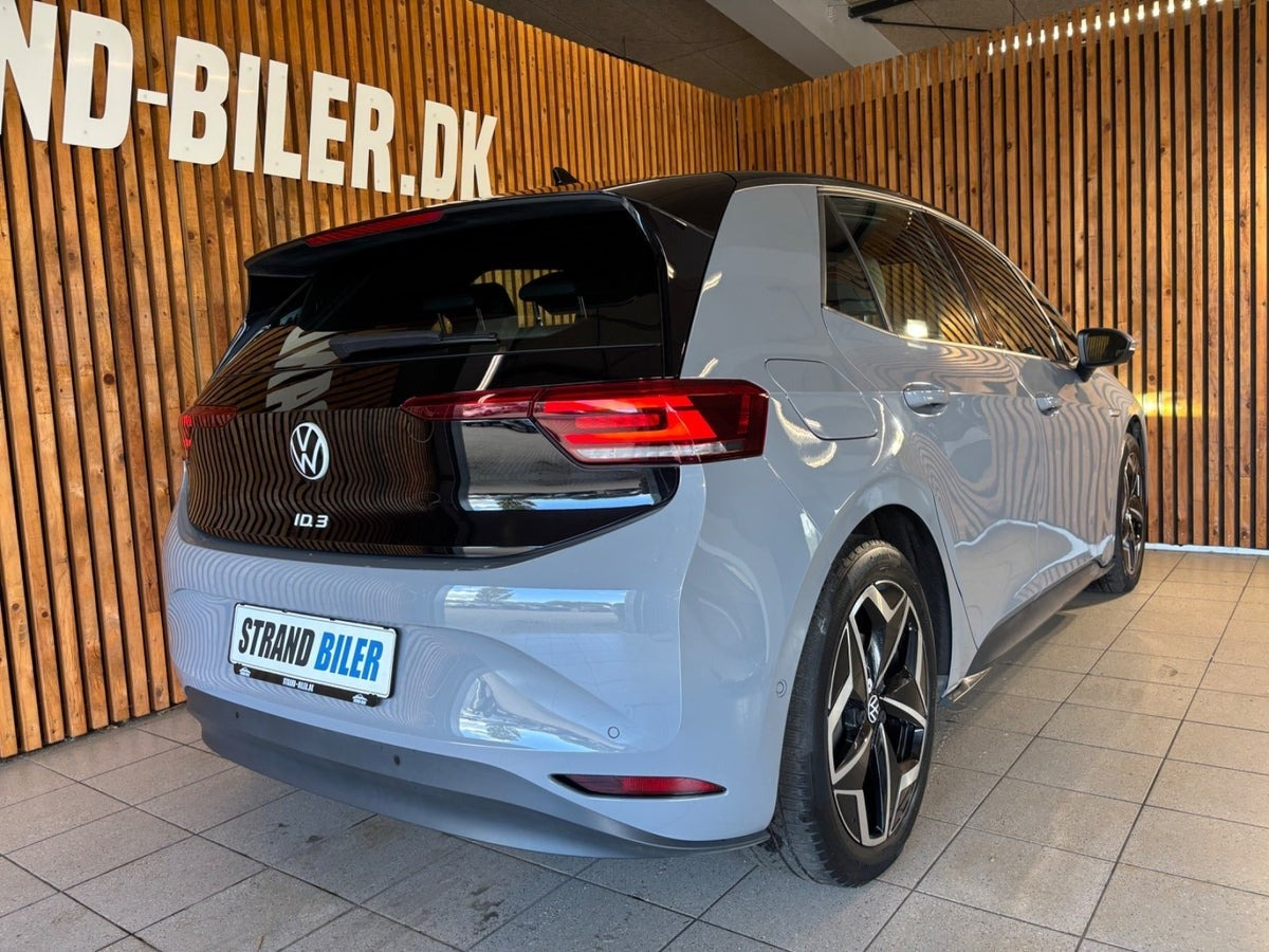 Grå VW ID.3 fra 2023