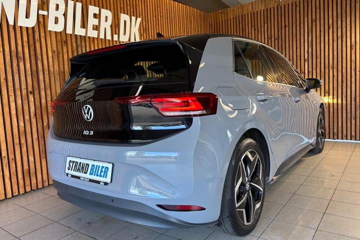 Grå VW ID.3 fra 2023