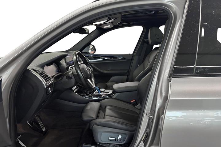 Orange BMW iX3 fra 2022