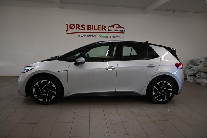 Sølv VW ID.3 fra 2021