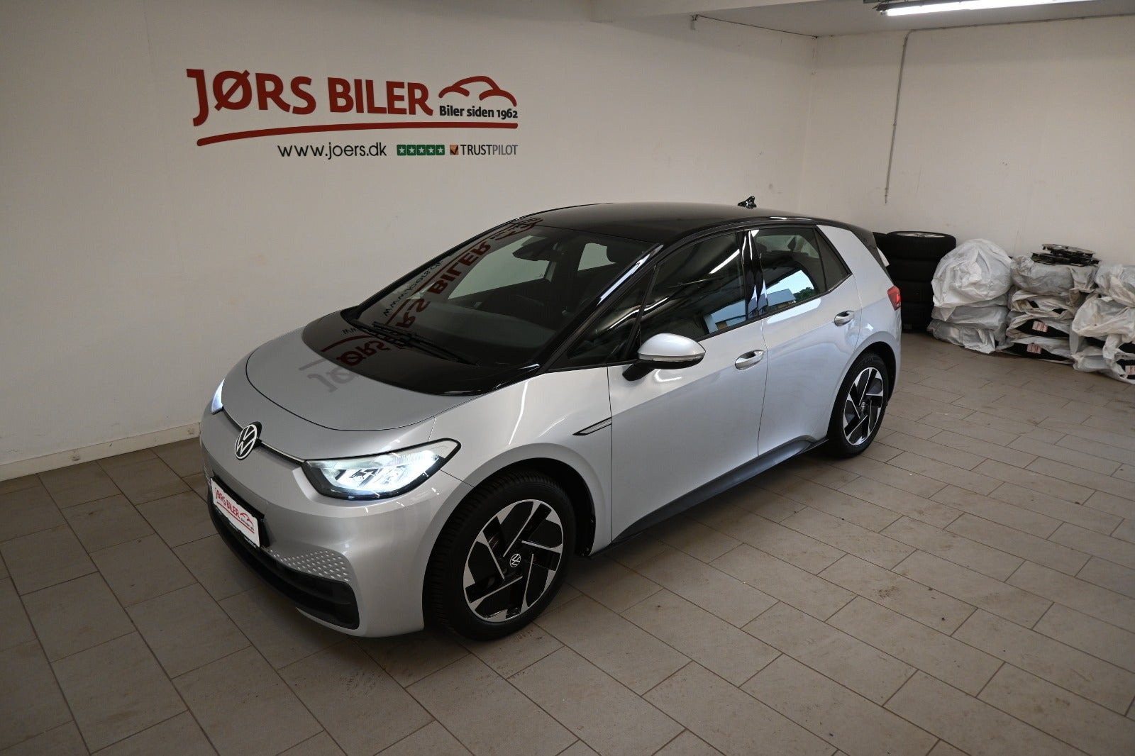 Sølv VW ID.3 fra 2021
