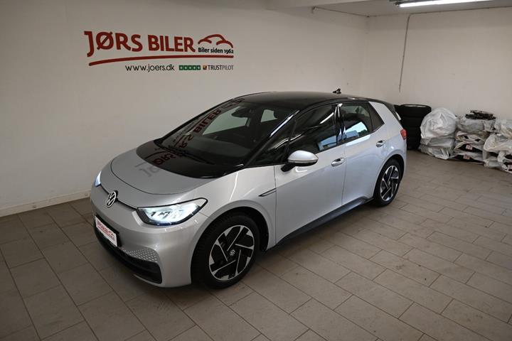 Sølv VW ID.3 fra 2021