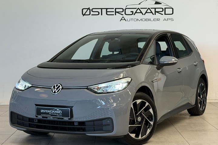 Grå VW ID.3 fra 2023