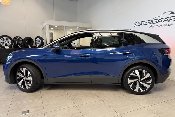 Blå VW ID.4 fra 2025
