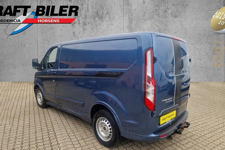 Blå Ford Transit Custom 320 L2 fra 2021