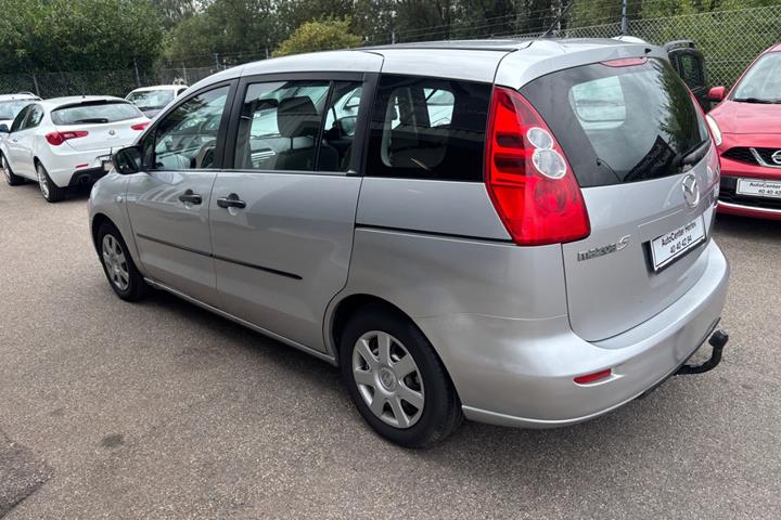 Sølv Mazda 5 fra 2008