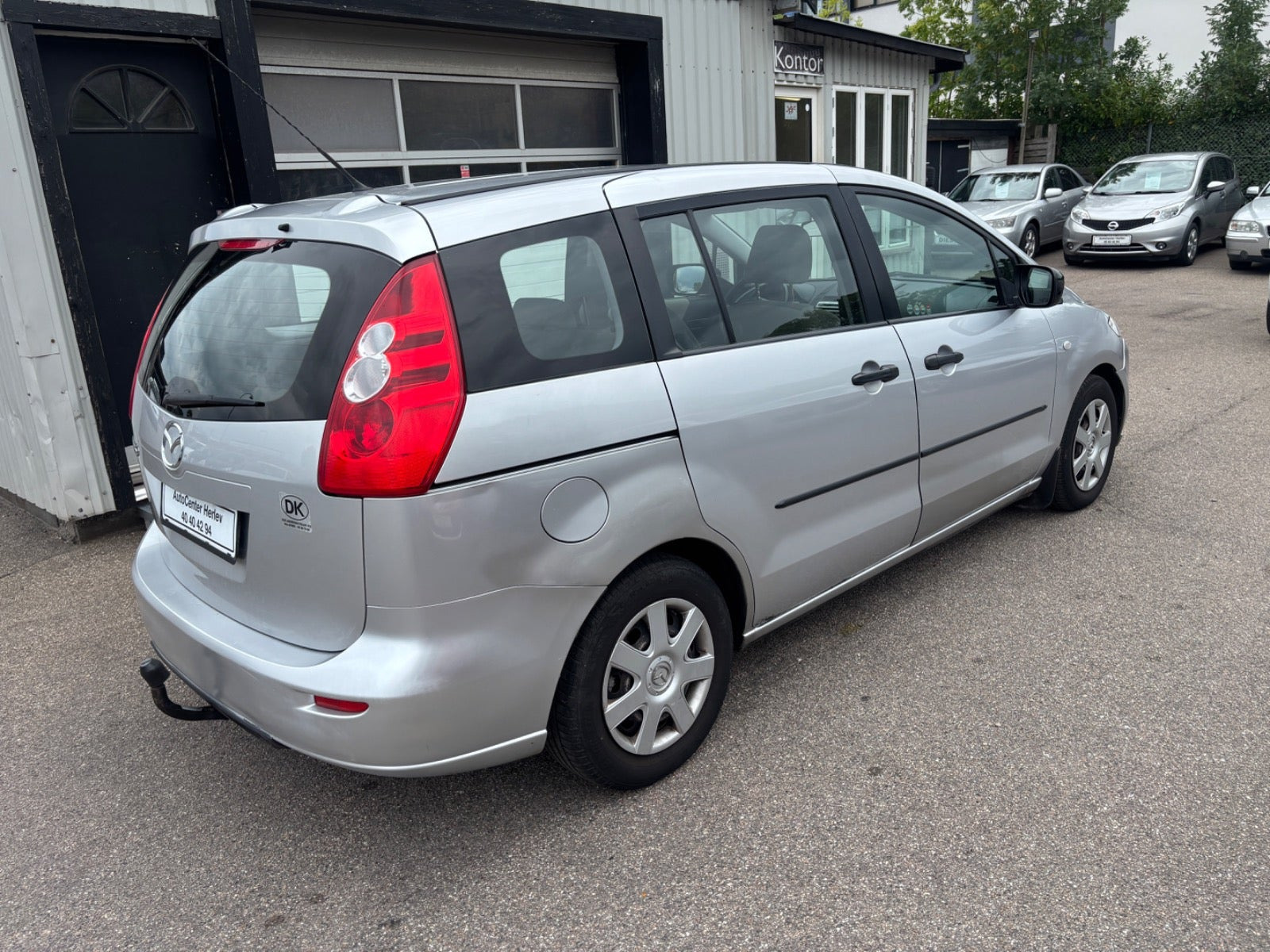 Sølv Mazda 5 fra 2008