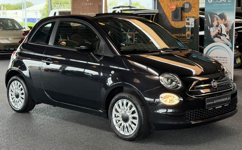 Fiat 500C 1,0 Hybrid Lounge