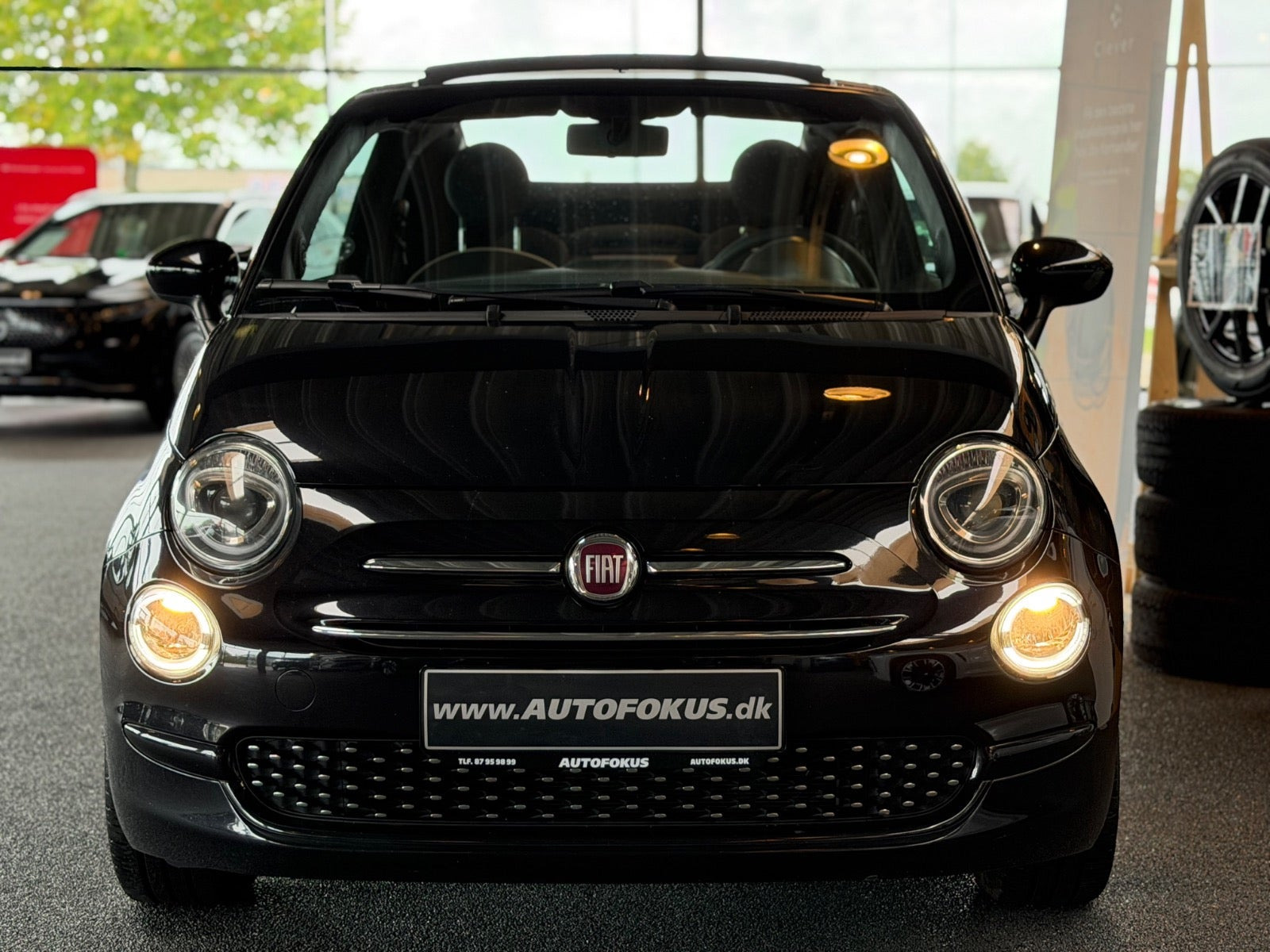 Sort Fiat 500C fra 2020