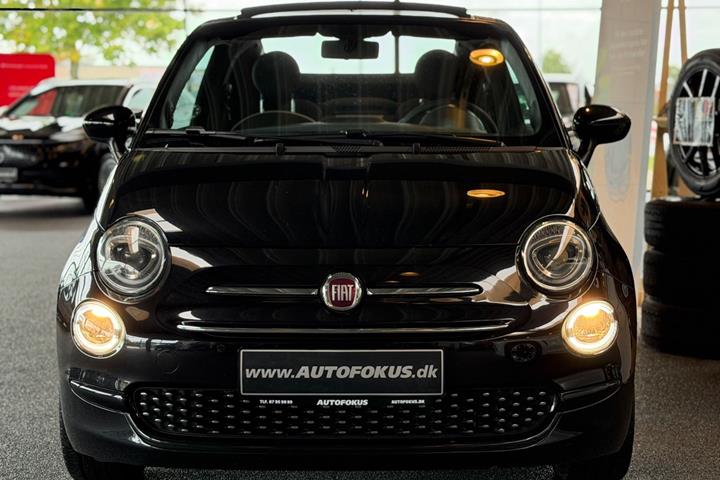 Sort Fiat 500C fra 2020