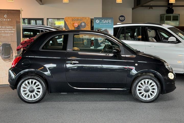 Sort Fiat 500C fra 2020