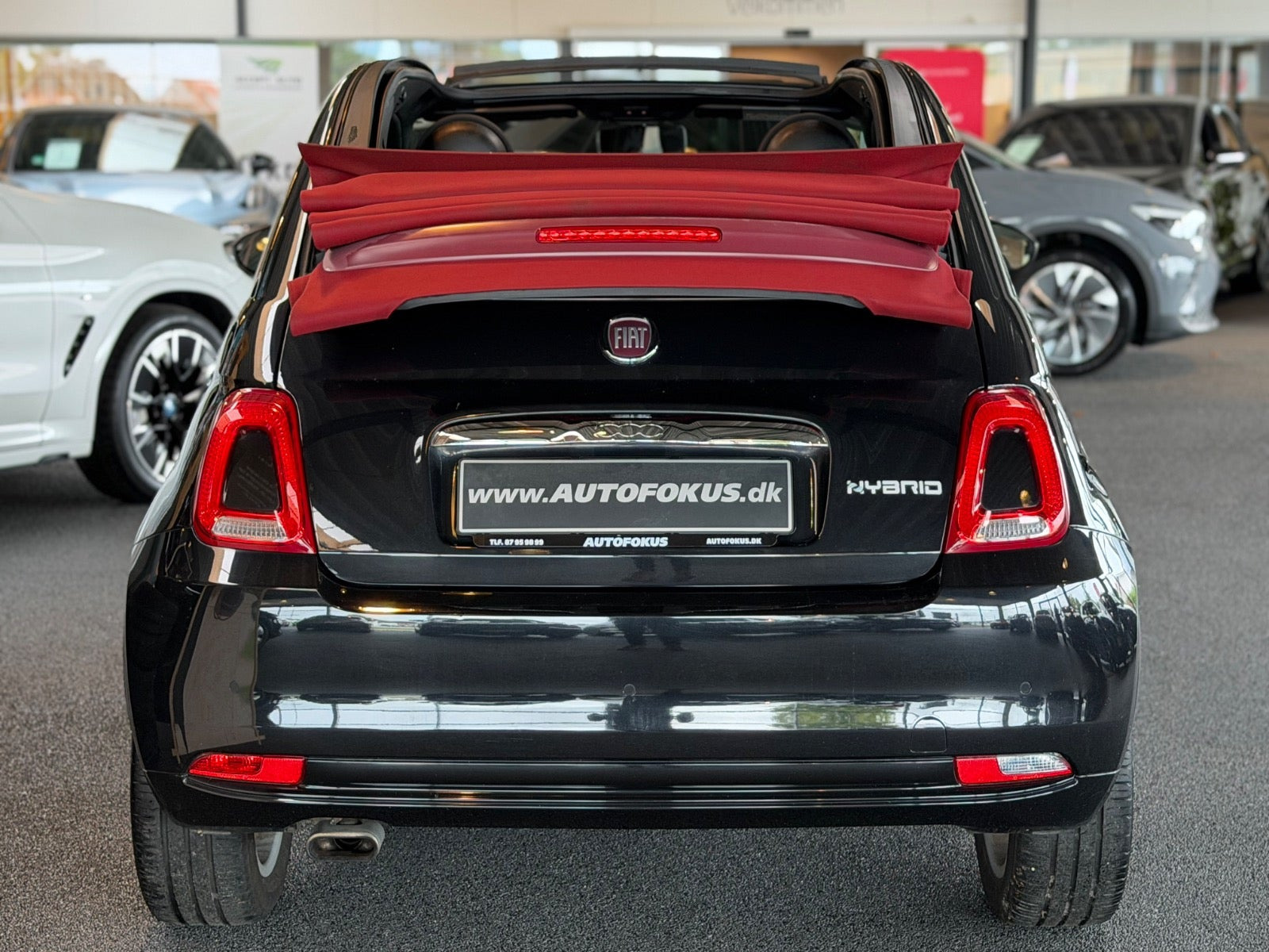 Sort Fiat 500C fra 2020