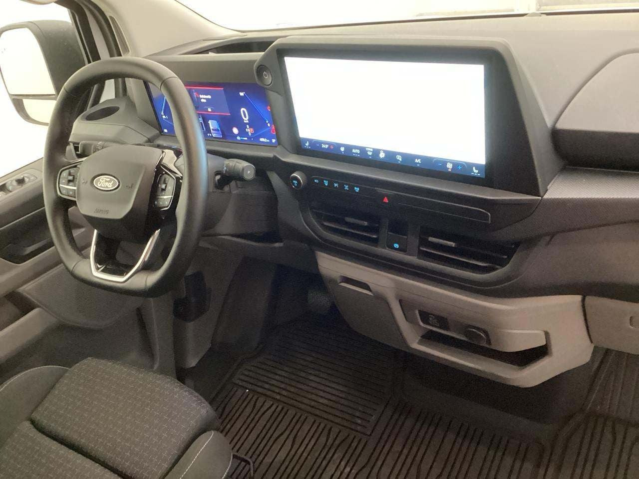Hvid Ford E-Transit Custom Kombi 340 L2 fra 2025