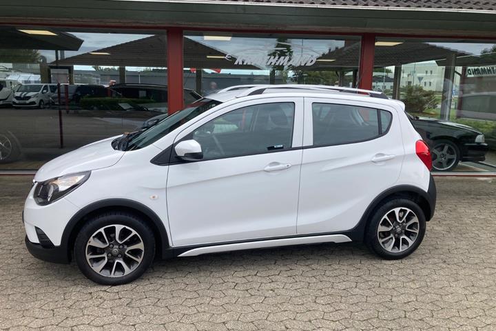 Hvid Opel Karl fra 2018