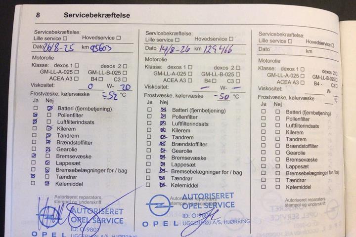 Hvid Opel Karl fra 2018