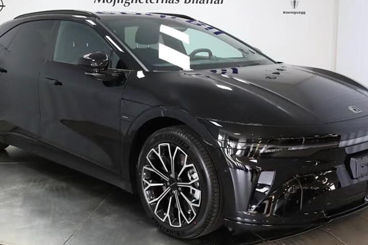 Sort Zeekr 7GT fra 2026