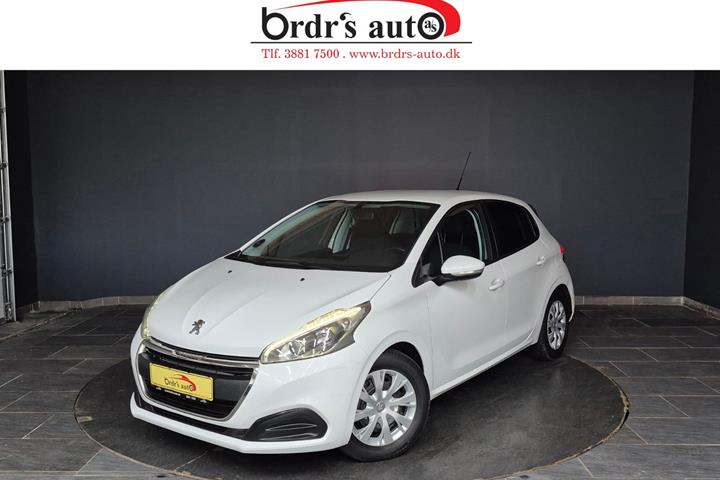 Hvid Peugeot 208 fra 2017