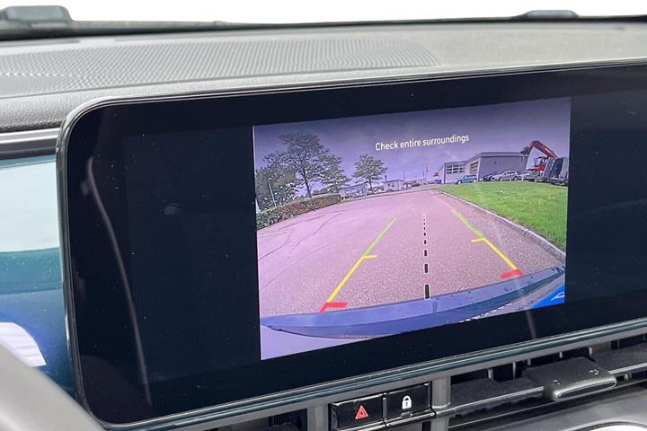 Grøn Fiat 500e fra 2024