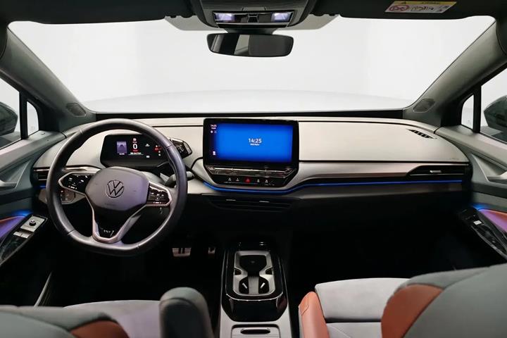 Grå VW ID.4 fra 2021